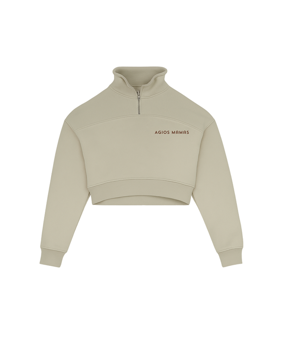 Basics Cropped Sweater - Regular fit - Dames