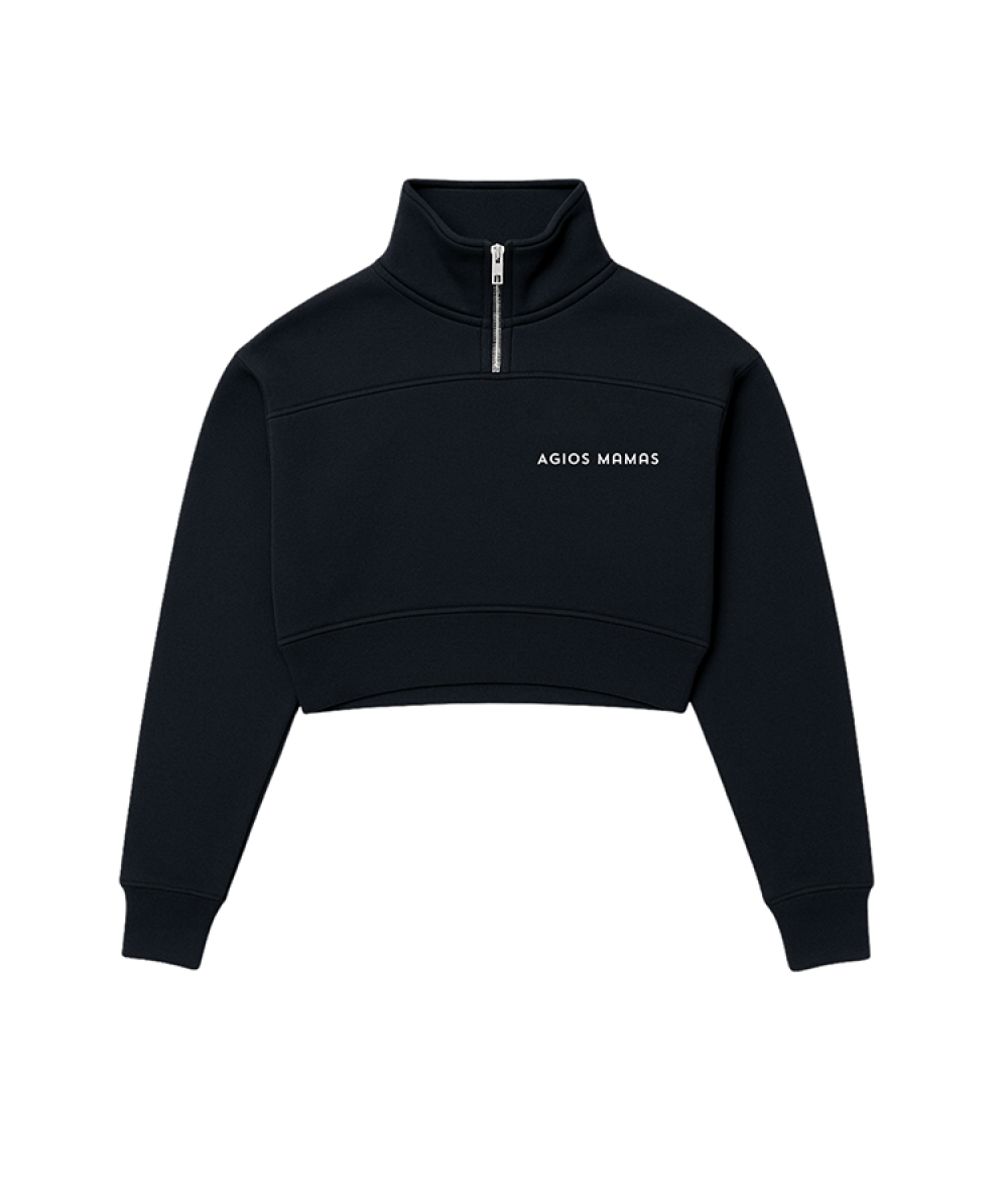Basics Cropped Sweater - Regular fit - Dames